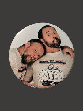 10/$25 WWF The Bushwhackers Handmade Vintage 2.25" Button
